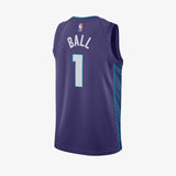 LaMelo Ball Charlotte Hornets Statement Edition Swingman Jersey - Purple