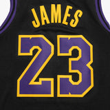LeBron James Los Angeles Lakers 2025/26 City Edition Swingman Jersey - Black