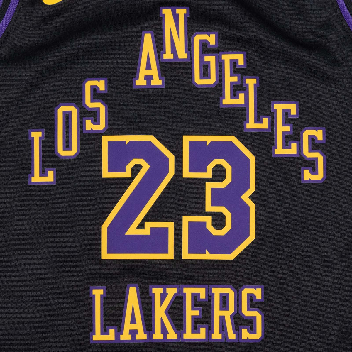 LeBron James Los Angeles Lakers 2024 City Edition Toddler Swingman Jersey - Black