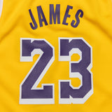 LeBron James Los Angeles Lakers Icon Edition Toddler Swingman Jersey - Yellow