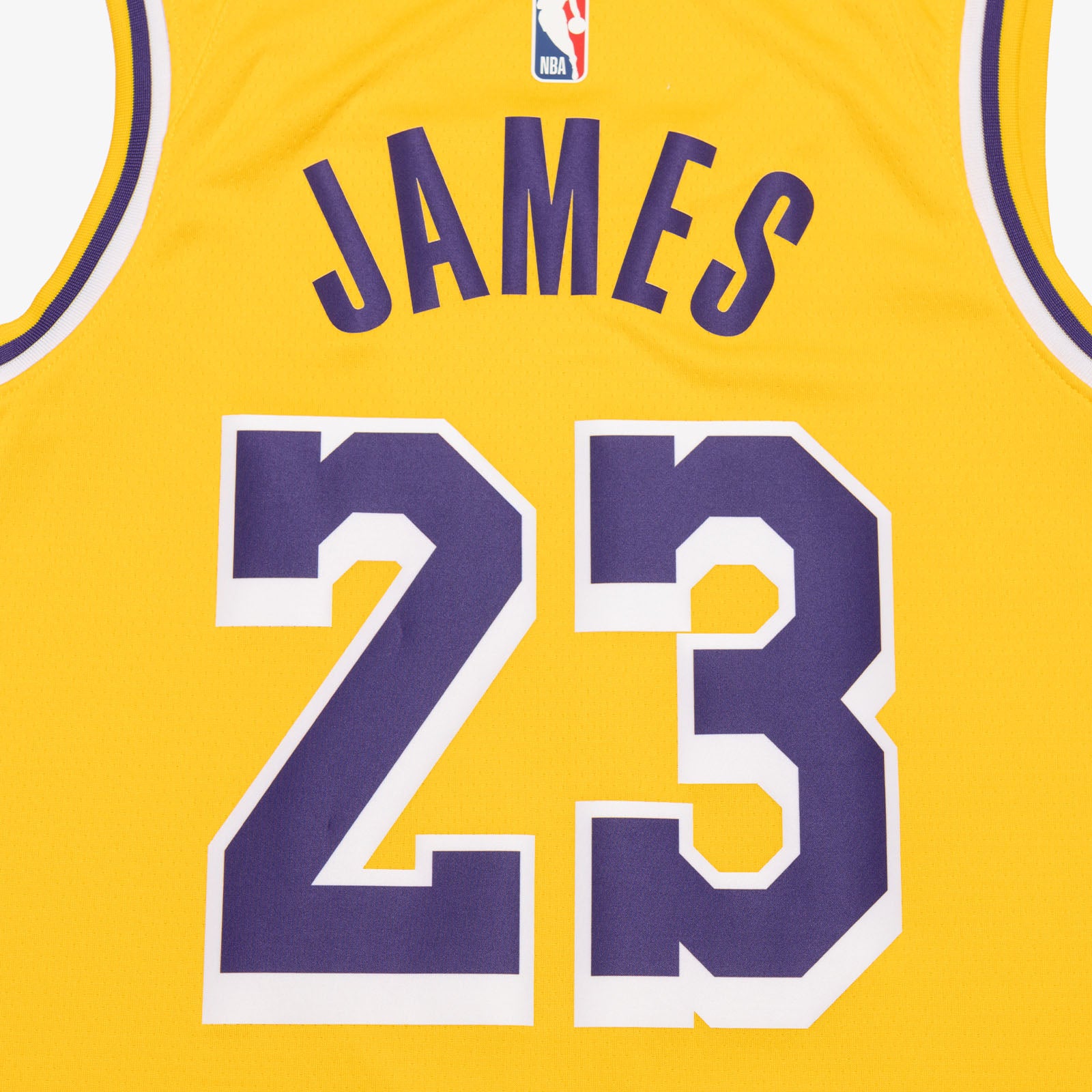 Lebron yellow discount lakers jersey