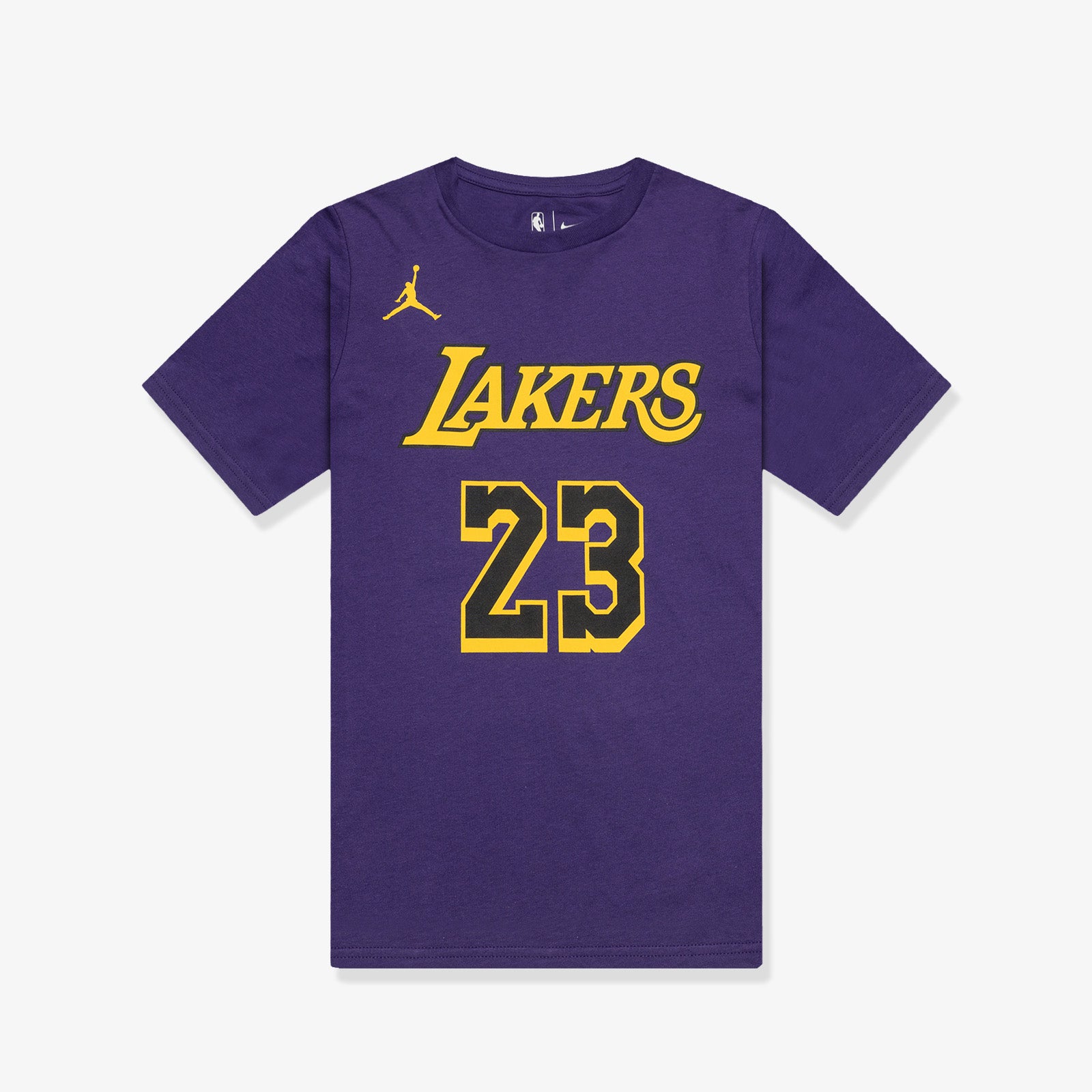 LeBron James Los Angeles Lakers Name Number NBA Youth T Shirt