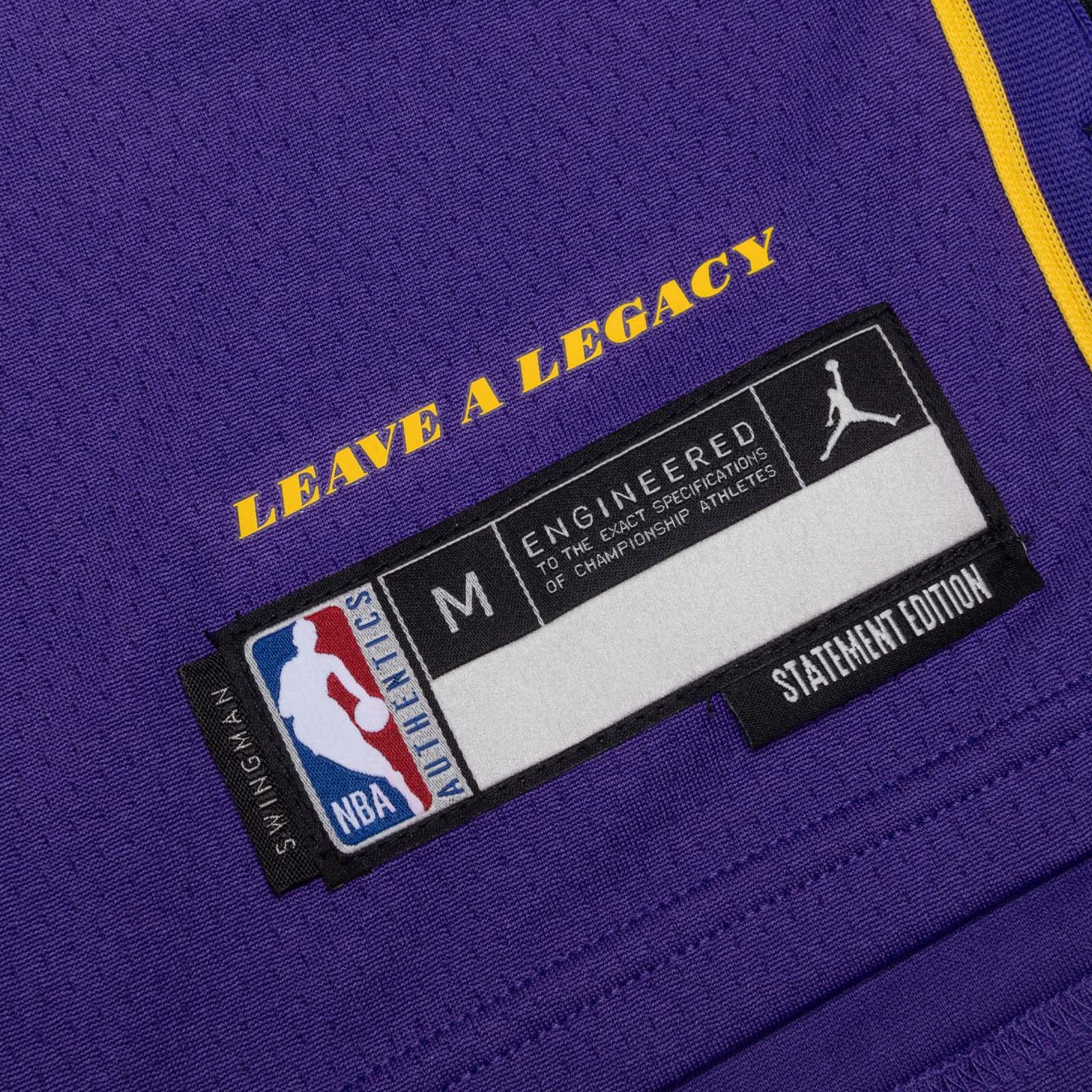 LeBron James Los Angeles Lakers Statement Edition Youth Swingman