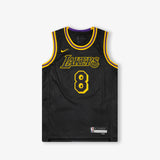 Kobe Bryant Los Angeles Lakers Mamba City Edition Youth Swingman Jersey - Black