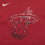 Miami Heat Team Logo Youth T-Shirt - Red