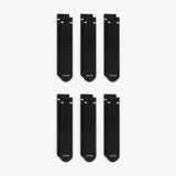 Nike Everyday Plus Cushioned Training Crew Socks (6 Pairs) - Black