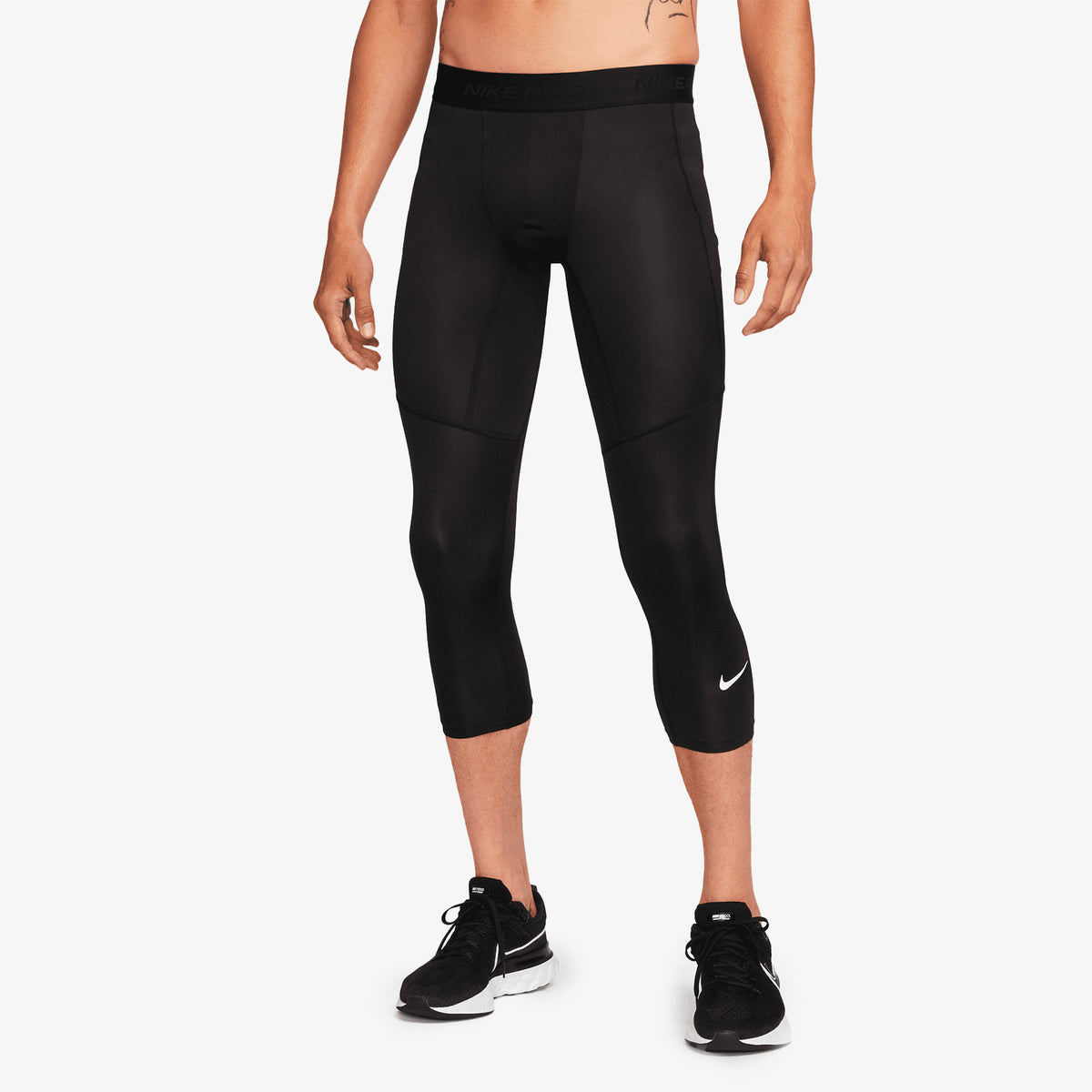 Nike Pro Dri-FIT 3/4-Length Pants - Black