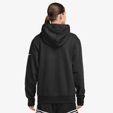 Sabrina Logo Pullover Hoodie - Black/Glacier Blue