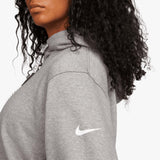 Sabrina Logo Pullover Hoodie - Grey