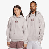 Sabrina Logo Pullover Hoodie - Platinum Violet