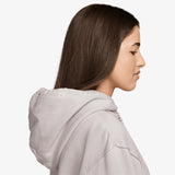 Sabrina Logo Pullover Hoodie - Platinum Violet