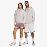 Sabrina Logo Pullover Hoodie - Platinum Violet