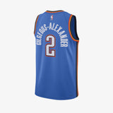 Shai Gilgeous-Alexander Oklahoma City Thunder Icon Edition Swingman Jersey - Blue