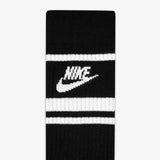 Sportswear Dri-FIT Everyday Essential Crew Socks (3 Pairs) - Black/White