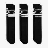 Sportswear Dri-FIT Everyday Essential Crew Socks (3 Pairs) - Black/White