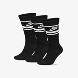 Sportswear Dri-FIT Everyday Essential Crew Socks (3 Pairs) - Black/White