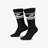Sportswear Dri-FIT Everyday Essential Crew Socks (3 Pairs) - Black/White