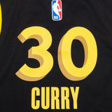 Stephen Curry Golden State Warriors 2024 City Edition Toddler Swingman Jersey - Black