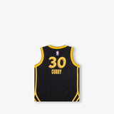 Stephen Curry Golden State Warriors 2024 City Edition Toddler Swingman Jersey - Black