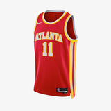 Trae Young Atlanta Hawks Icon Edition Swingman Jersey - Red