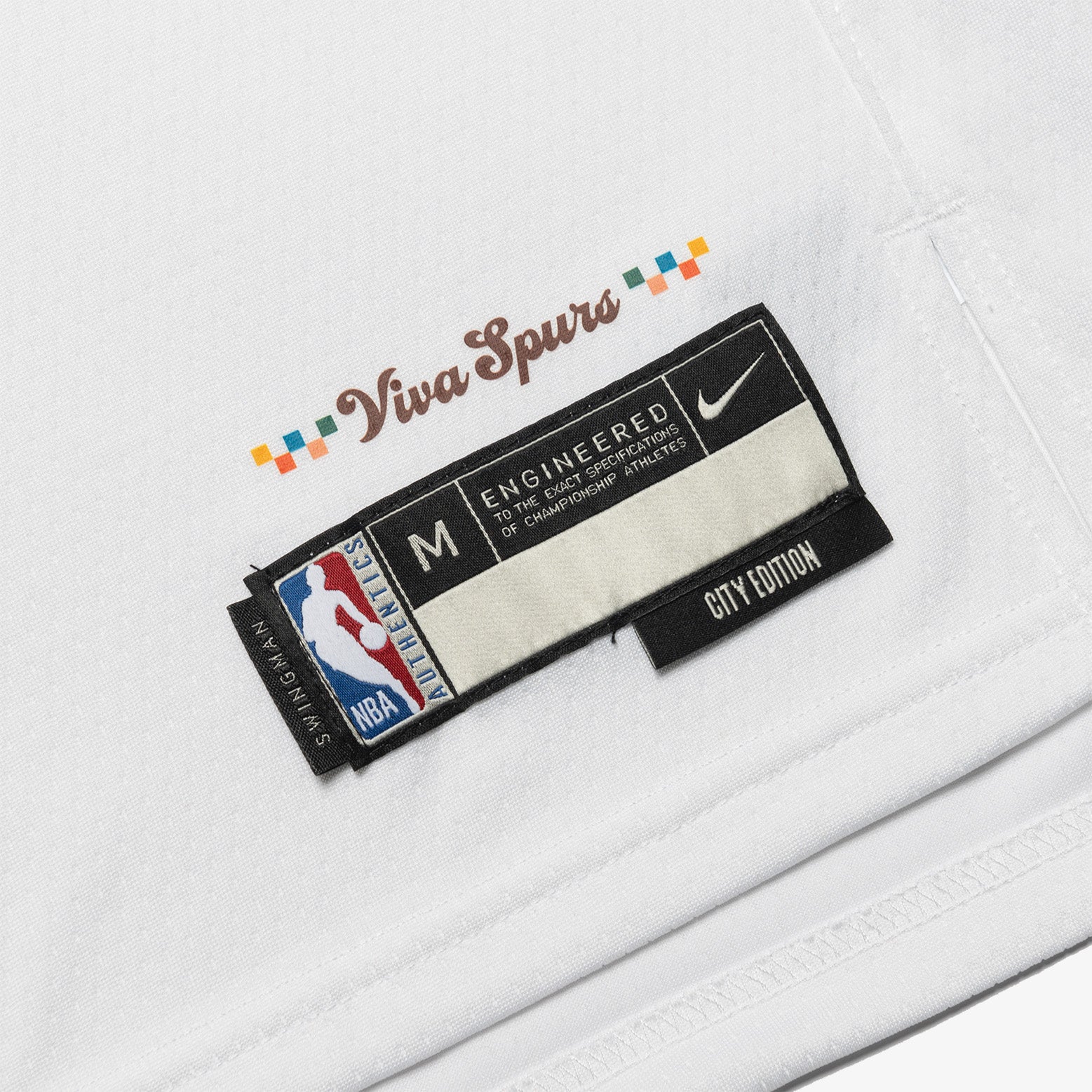 Spurs top championship jersey