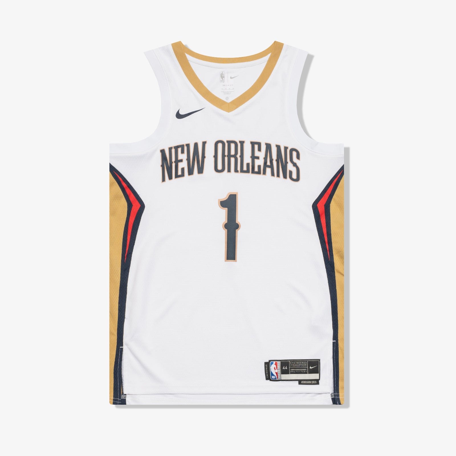 Pelicans white jersey 2025