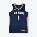 Zion Williamson New Orleans Pelicans Icon Edition Swingman Jersey - Navy