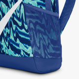 Varsity Elite 18L AOP Youth Basketball Backpack - Royal Blue/Turquoise/White