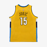 Nikola Jokić Denver Nuggets 17-18 HWC Swingman Jersey - Yellow
