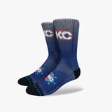 Oklahoma City Thunder City Edition NBA Crew Socks - Thunder Blue