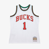 Oscar Robertson Milwaukee Bucks 71-72 HWC Swingman Jersey - White