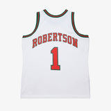 Oscar Robertson Milwaukee Bucks 71-72 HWC Swingman Jersey - White