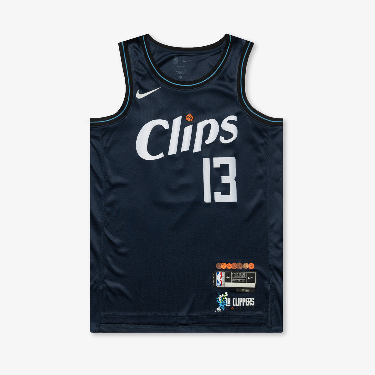 Paul George Los Angeles Clippers 2024 City Edition Swingman Jersey - Navy