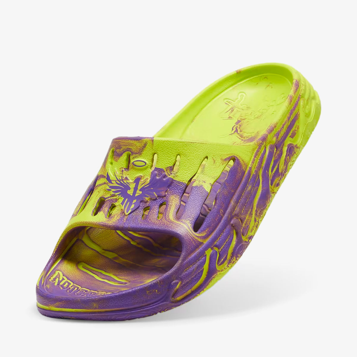 Puma hoops top purple glow