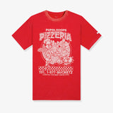TMNT Pizza T-Shirt - Red