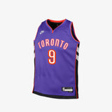 RJ Barrett Toronto Raptors 2024/25 HWC Edition Youth Swingman Jersey - Purple