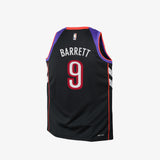 RJ Barrett Toronto Raptors 2024/25 HWC Edition Youth Swingman Jersey - Purple