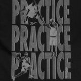 Basketball Work Ethic Graphic T-Shirt - Black