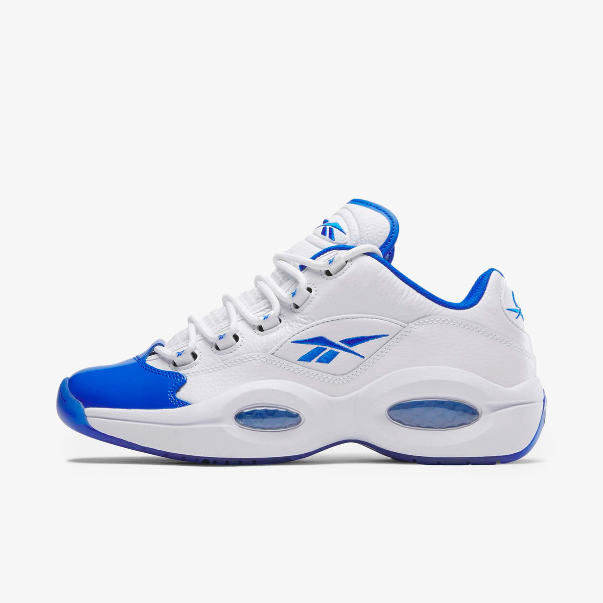 Reebok question best sale low blue toe