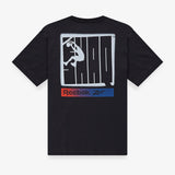 Shaquille O'Neal GH HS Silhouette Logo T-Shirt - Washed Black