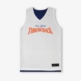 Throwback 'New York or Nowhere' Reversible Jersey - Navy/White