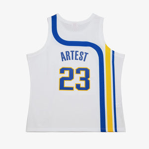 Ron Artest Indiana Jersey Qiangy - Ron Artest - Sticker