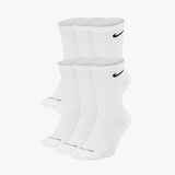 Nike Everyday Plus Cushioned Training Crew Socks (6 Pairs) - White