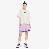 Sabrina Logo Boxy Women's T-Shirt - Light Bone