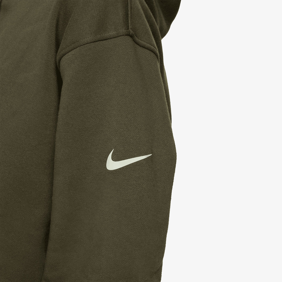 Sabrina Logo Pullover Hoodie - Khaki