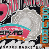 San Antonio Spurs Brush Off Crew Sweatshirt - Black