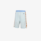 San Antonio Spurs City Edition Youth Swingman Shorts - Glacier Blue