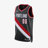 Scoot Henderson Portland Trail Blazers Icon Edition Swingman Jersey - Black