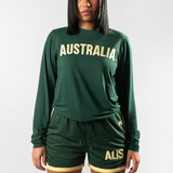 Australian Opals 2023 Women's Casual Shorts - Green