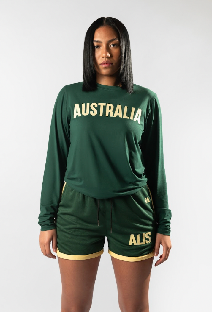 Australian Opals 2023 Women&#39;s Casual Shorts - Green
